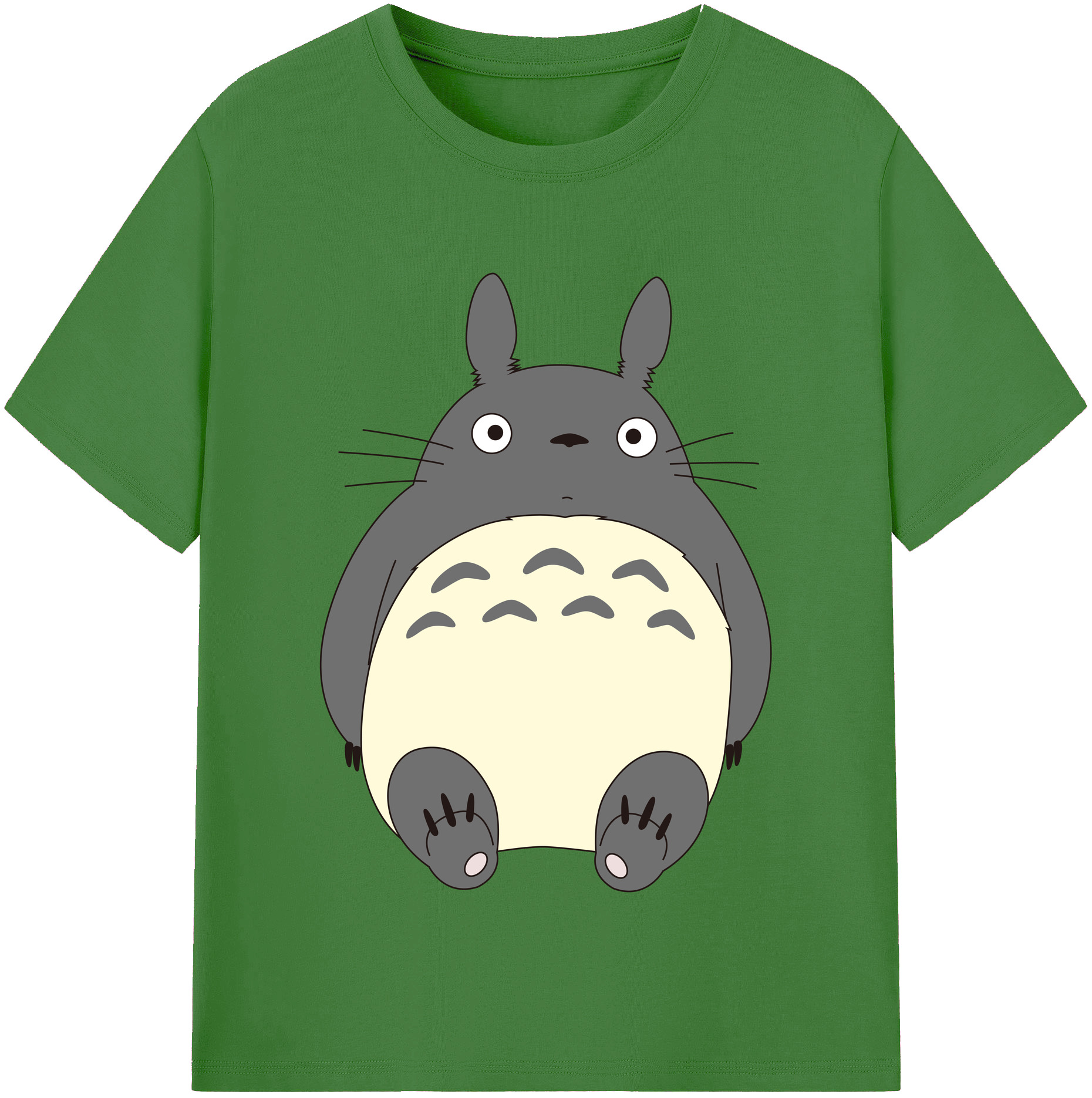 （画像用） となりのトトロ 草壁メイ 草壁サツキ My Neighbor Totoro Satsuki Kusakabe Mei Kusakabe レディースカジュアルプリントTシャツ（綿100％）